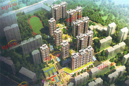 凤翎锦绣3室2厅1卫66万95.56m2毛坯出售